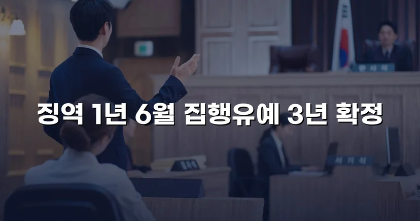 뺑소니·음주운전 병합 혐의, 검사 항소 기각으로 집행유예 확정