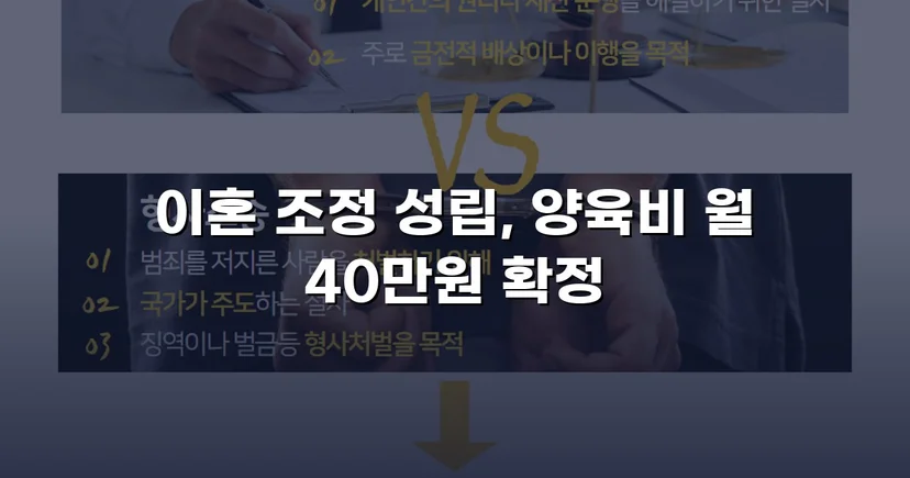 장기 분쟁 우려를 조정으로 완전히 끊어낸 이혼 사건