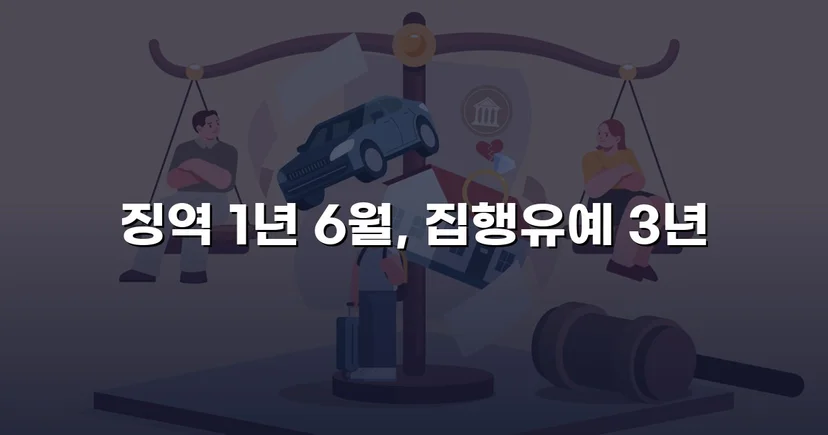 만취 역주행 사고, 실형 위기에서 집행유예로 뒤집다