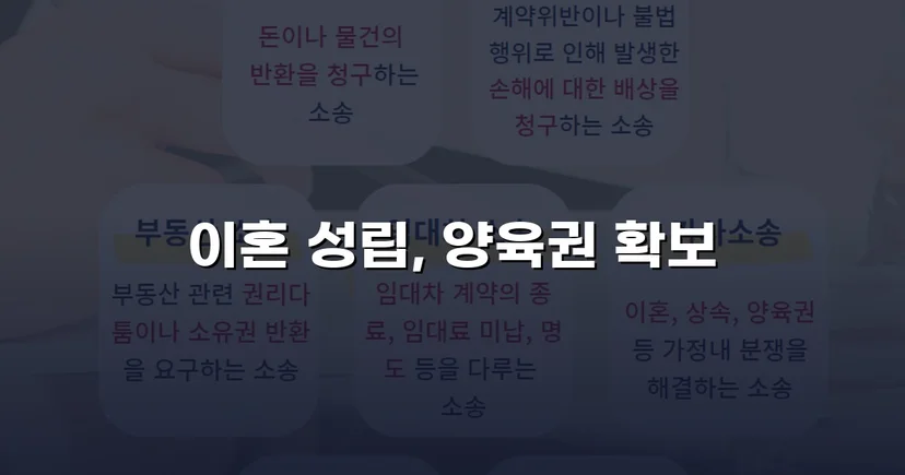 불리한 조건 속에서도 양육권자 지정에 성공한 이혼 조정 사례