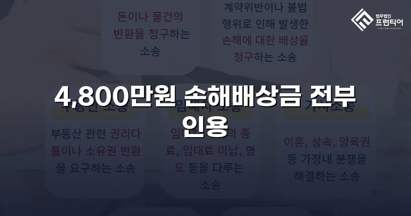 연인에게 4,800만 원을 빼앗겼지만, 전액을 되찾았습니다