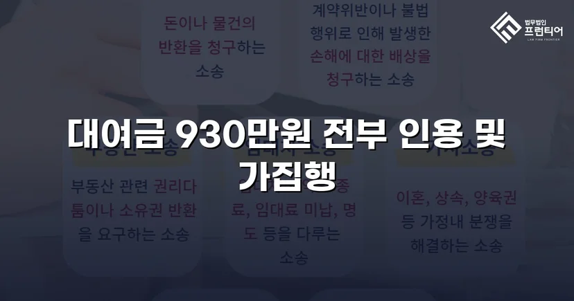 4년 넘게 묵혀둔 930만 원, 소송으로 전액 되찾다