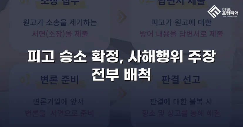 5억 원 사해행위 취소 청구, 항소심까지 완전 방어에 성공하다
