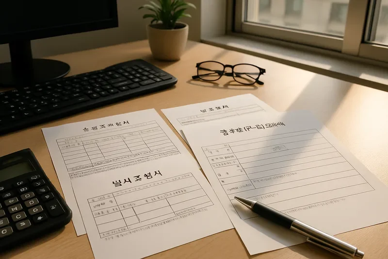영주권 소득 서류와 납세증명서