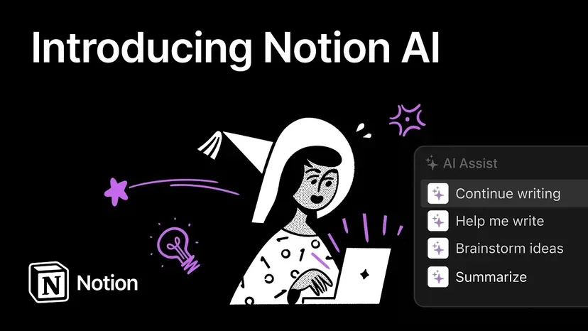 Notion AI 소개 화면