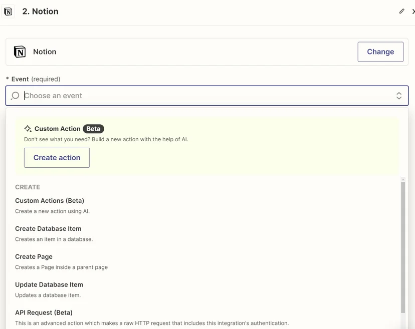 New Record의 Markdown·HTML Format 선택 (2/2)