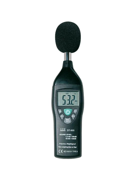 CEM DT-805 소음계 공식 제품 이미지