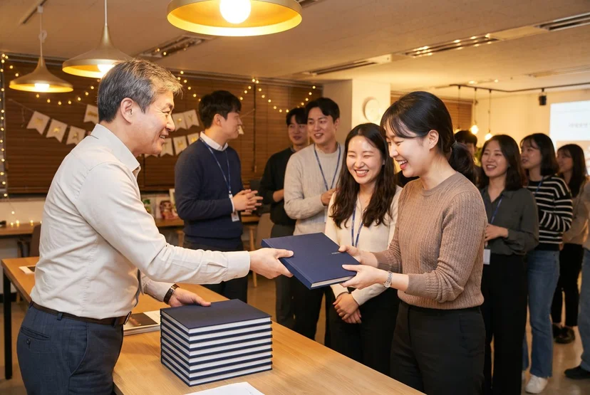 공동 포토북으로 만드는 회사 워크숍 단체 앨범