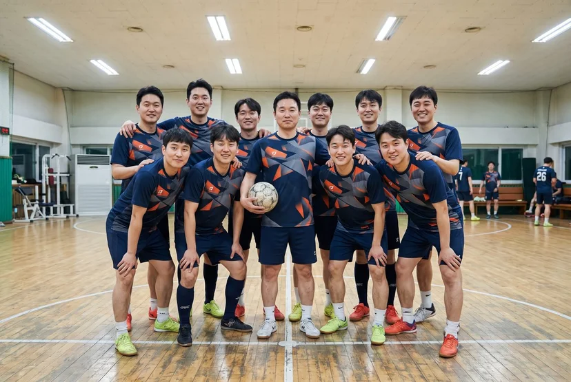 운동용 기능성 반팔티 단체 제작