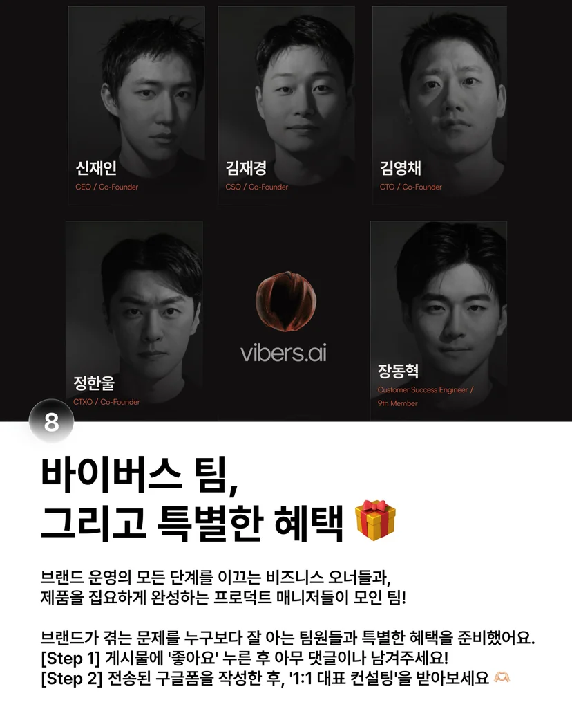 Vibers 마에스트로 기능 요약 카드