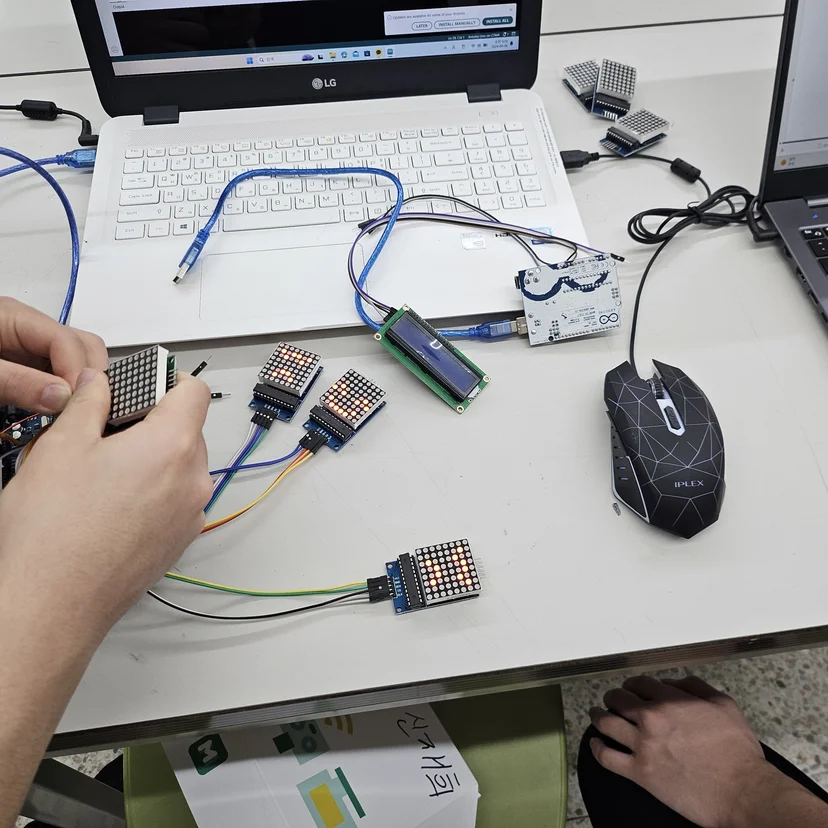 원미고등학교 IoT·AI 메이커 프로젝트 캠프 현장 사진 10