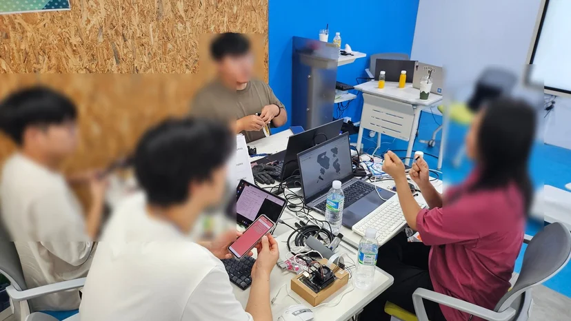 강원대학교 K-4INT 창의융합 메이커 캠프 현장 사진 27