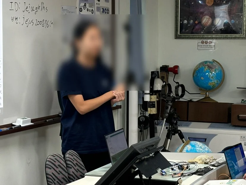 제주여자고등학교 AIoT 사이언스 캠프 현장 사진 42