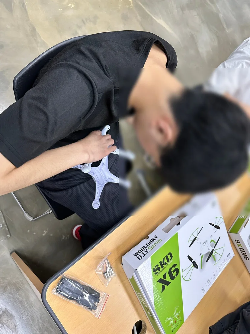 도계전산고등학교 드론 메이커스 교육 현장 사진 5