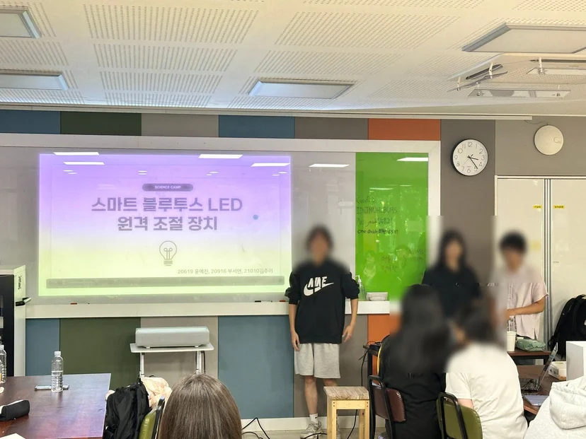 제주대학교사범대학부설고등학교 AIoT 메이커톤 현장 사진 25