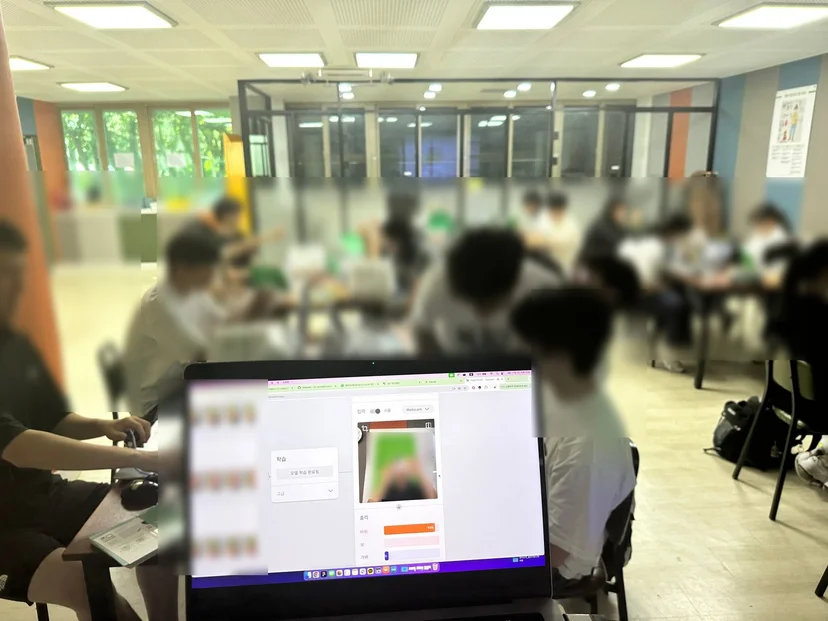 제주대학교사범대학부설고등학교 AIoT 메이커톤 현장 사진 7