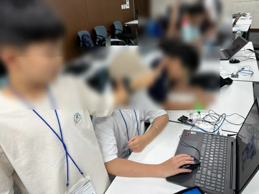 포스텍영재기업인교육원·거제교육청 영재학급 체험 캠프 현장 사진 9