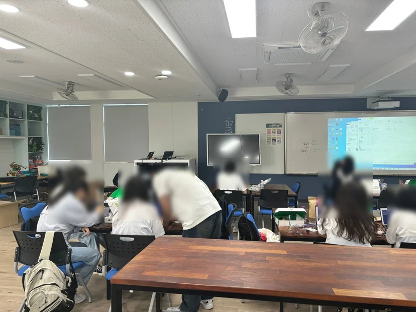 서귀포여자고등학교 AIoT 스마트팜 캠프 현장 사진 9