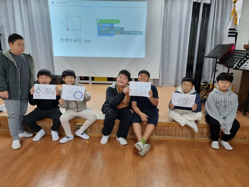 남면초 양덕분교 햄스터 로봇 STEAM 교육 현장 사진 7
