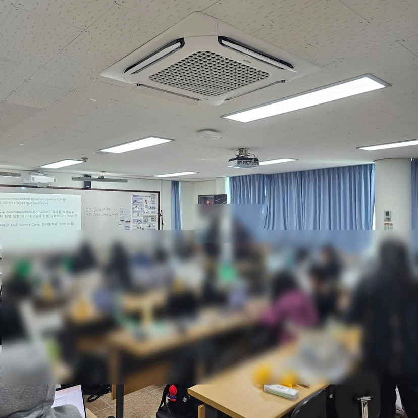 제주여자고등학교 AIoT 사이언스 캠프 현장 사진 34