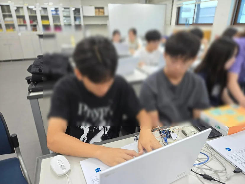 성덕고등학교 IoT 캠프 현장 사진 21