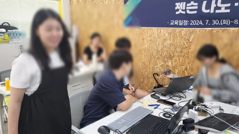 강원대학교 K-4INT 창의융합 메이커 캠프 현장 사진 34