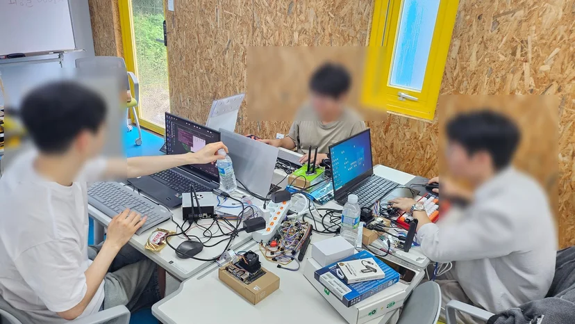 강원대학교 K-4INT 창의융합 메이커 캠프 현장 사진 35