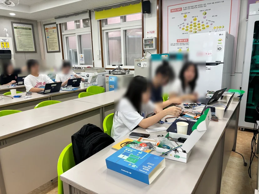 서귀포여자고등학교 MBL 과학실험 캠프 현장 사진 6