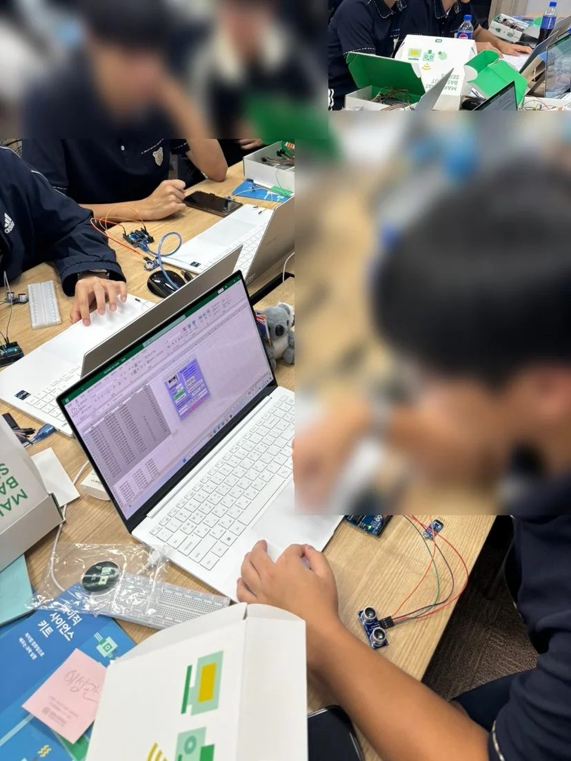 염광고등학교 MBL 과학실험 현장 사진 23