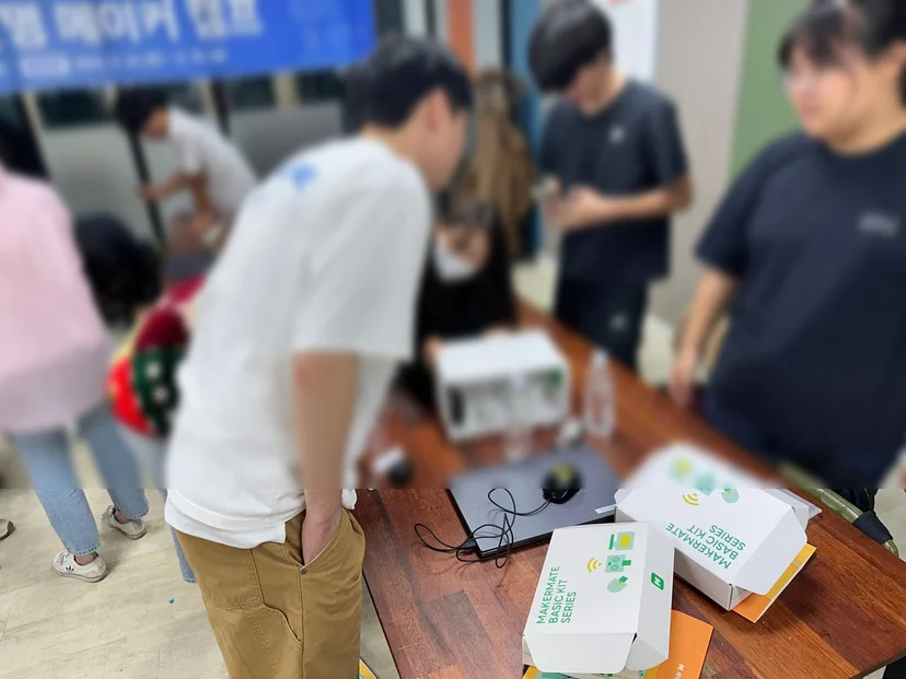 제주대학교사범대학부설고등학교 AIoT 메이커톤 현장 사진 31