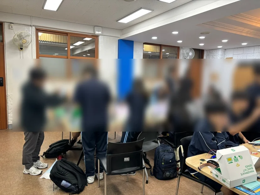 염광고등학교 MBL 과학실험 현장 사진 9
