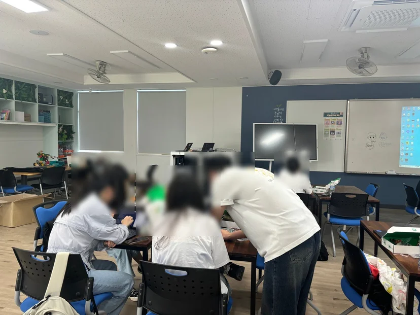 서귀포여자고등학교 AIoT 스마트팜 캠프 현장 사진 6