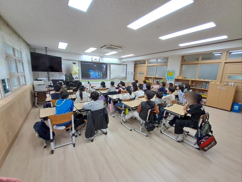 울산화진초 드론 교육에 사용한 드론 조립 키트 부품