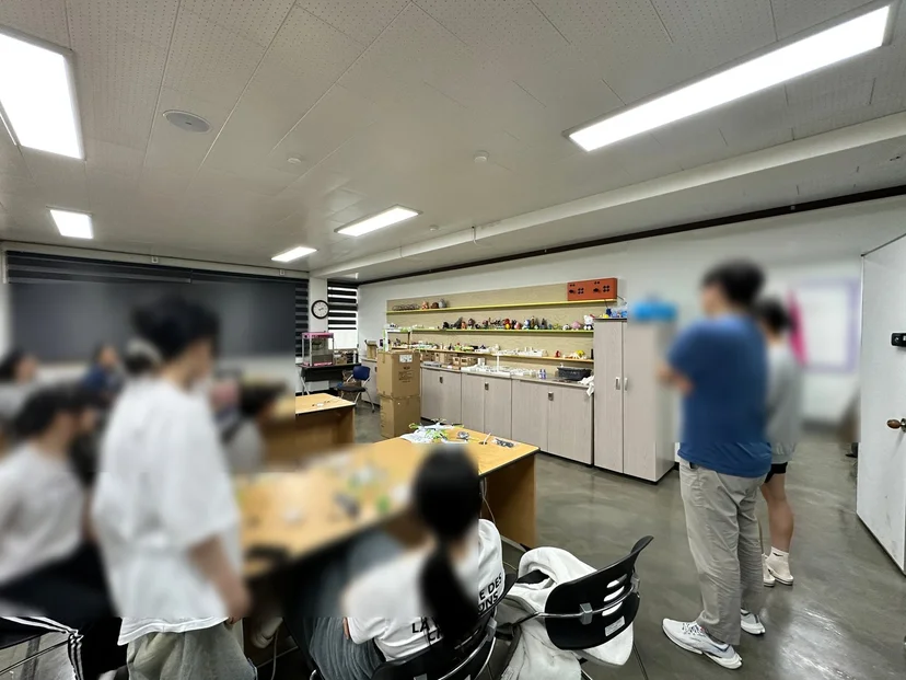 도계전산고등학교 드론 메이커스 교육 현장 사진 10