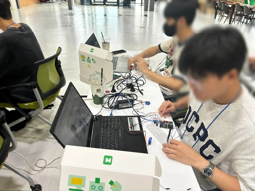 강원대학교 G-Bridge 로봇의수·의족 제작 캠프 현장 사진 7