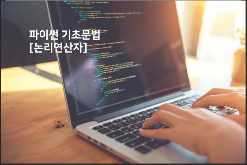 파이썬 수업 화면