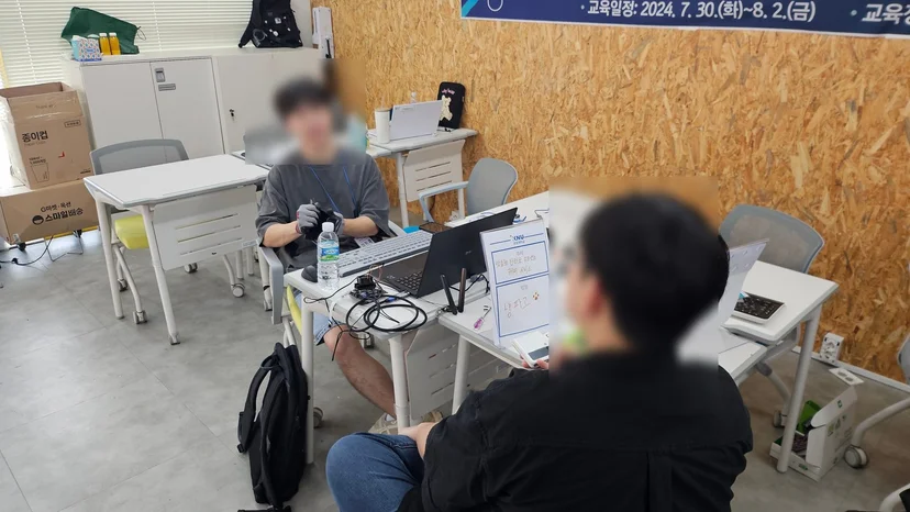 강원대학교 K-4INT 창의융합 메이커 캠프 현장 사진 38