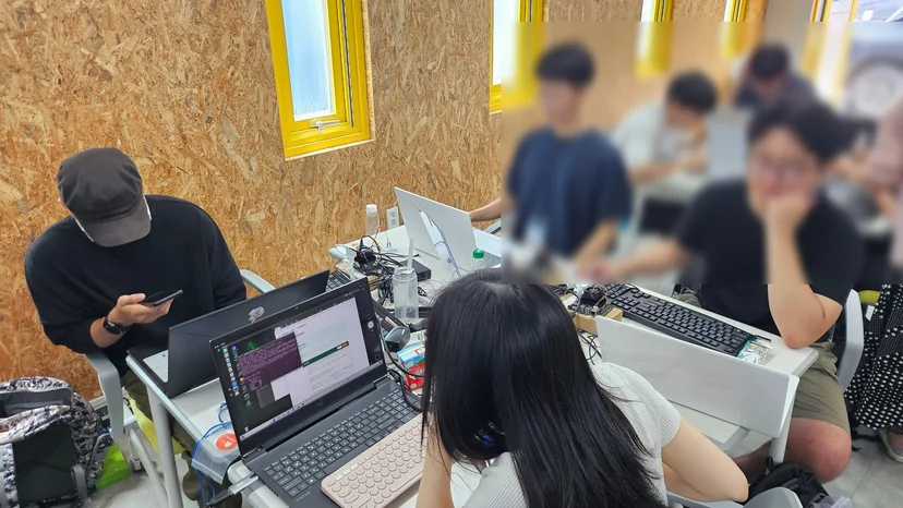 강원대학교 K-4INT 창의융합 메이커 캠프 현장 사진 28