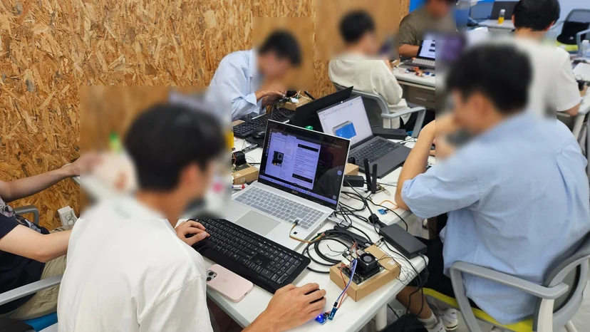 강원대학교 K-4INT 창의융합 메이커 캠프 현장 사진 26