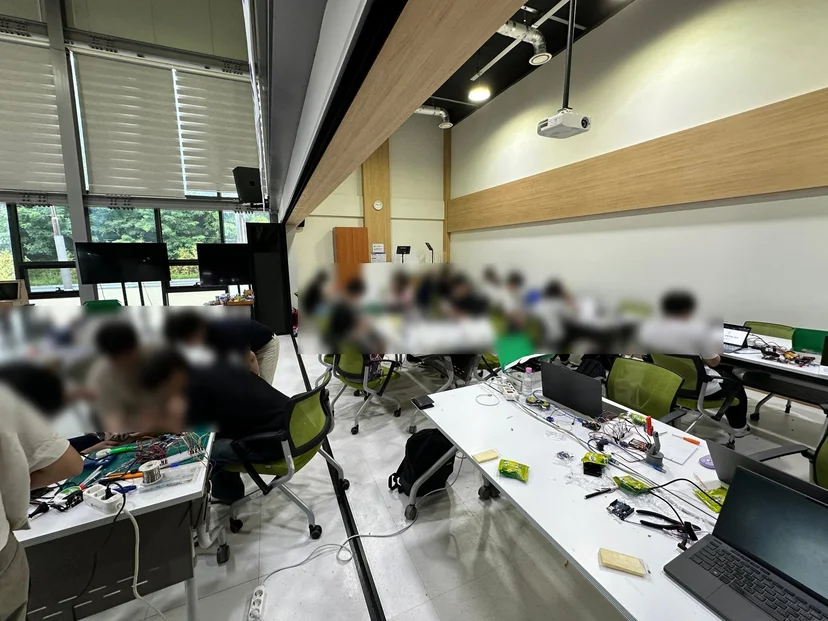 강원대학교 G-Bridge 로봇의수·의족 제작 캠프 현장 사진 15