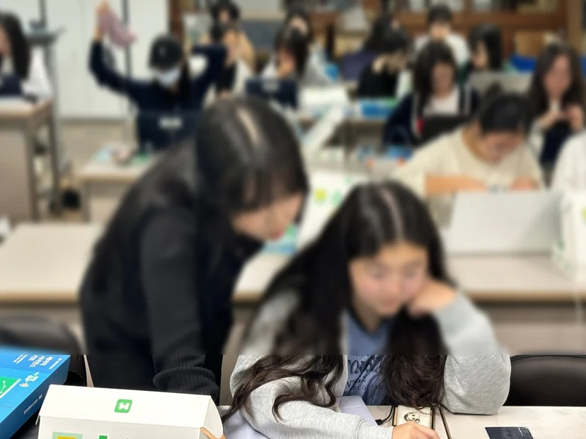 제주여자고등학교 AIoT 사이언스 캠프 현장 사진 37
