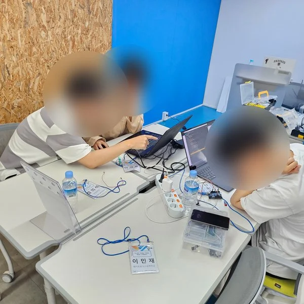 강원대학교 K-4INT Make a Maker 캠프 현장 사진 9