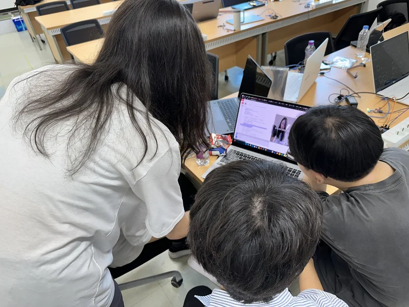 부경대학교 스마트모빌리티공학과 AI 프로젝트 특강 현장 사진 3