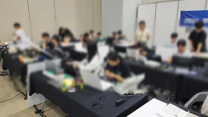 부경대학교 부산로봇경진대회 메이커톤 현장 사진 23