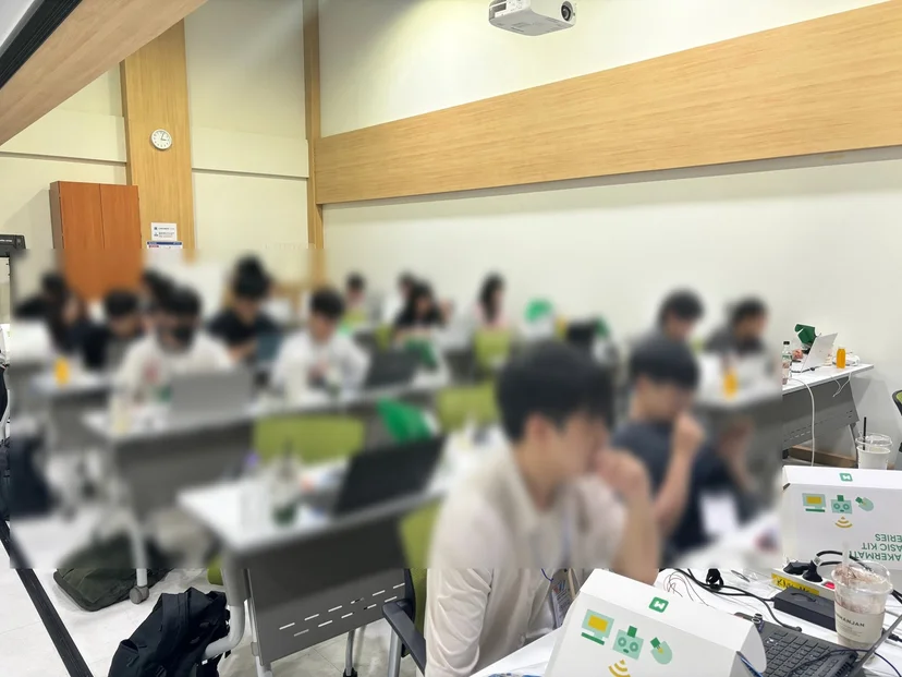 강원대학교 G-Bridge 로봇의수·의족 제작 캠프 현장 사진 3