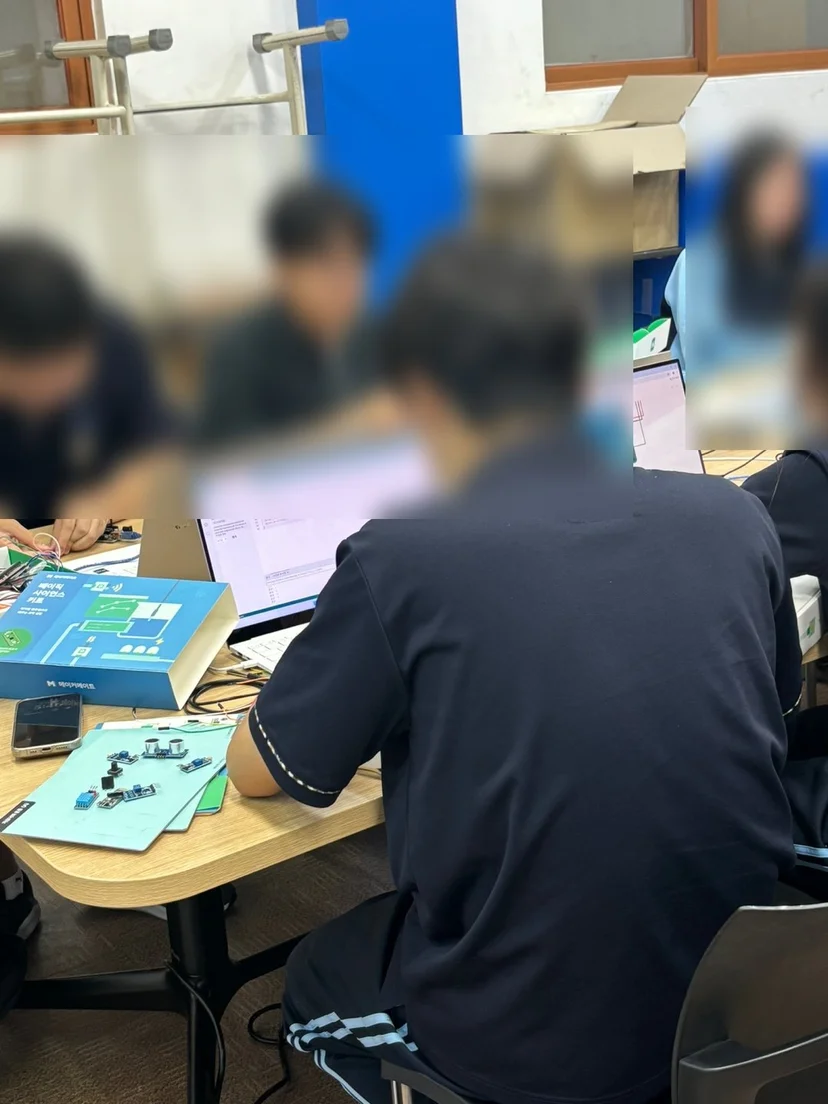 염광고등학교 MBL 과학실험 현장 사진 6