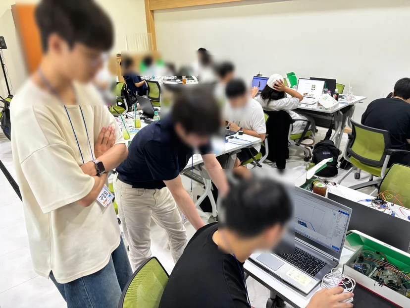 강원대학교 G-Bridge 로봇의수·의족 제작 캠프 현장 사진 24