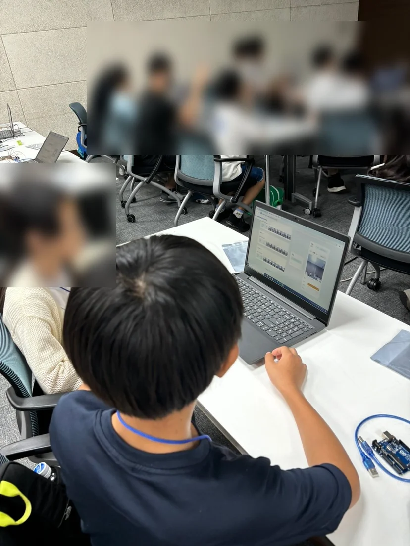 포스텍영재기업인교육원·거제교육청 영재학급 체험 캠프 현장 사진 4