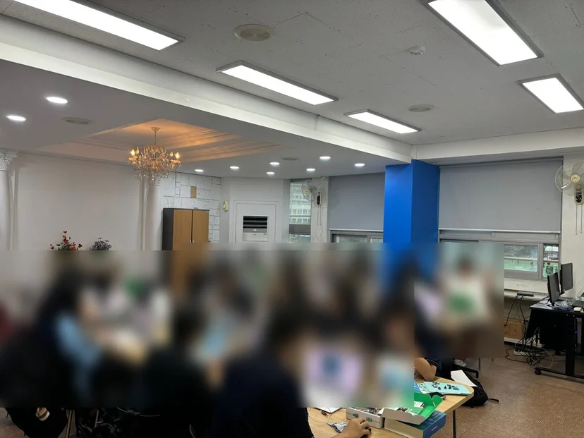 염광고등학교 MBL 과학실험 현장 사진 3