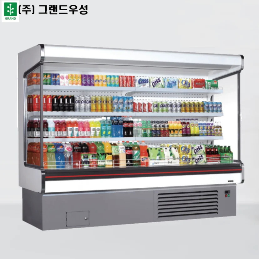 다단쇼케이스 진열 용량과 선반 구조는 어떻게 선택해야 할까요 전기·배수·관리 설비 위치 확인 사진